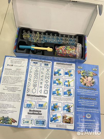 Набор для плетения из резинок Rainbow Loom (ориг)