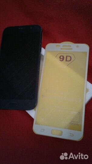 Чехол и защитное стекло на Samsung Galaxy A7 2017