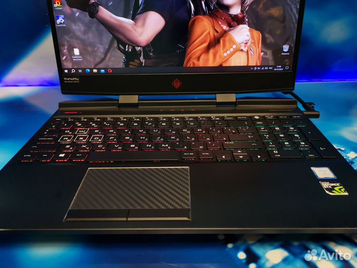 144 Гц / Игровой HP Omen на i7 8750H / GTX 1070