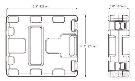 Seaflo помывочный комплект портативный