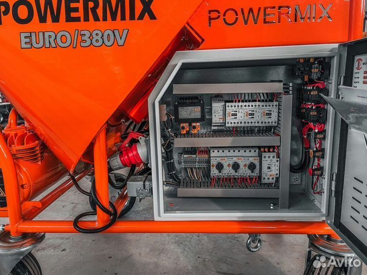 Штукатурная станция powermix euro 380В