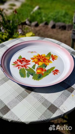 Поднос эмалированный 50х50