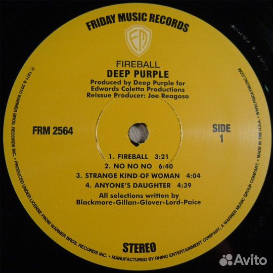 Deep Purple / Fireball (LP)