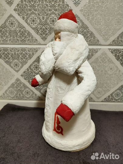Дед Мороз ватный СССР