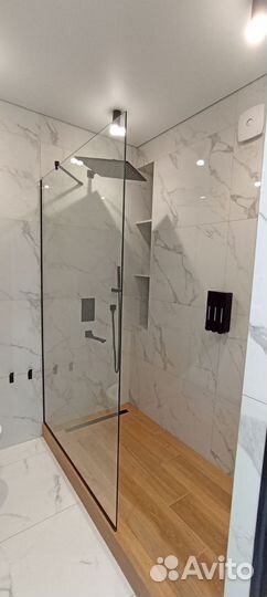 Душевая перегородка из стекла