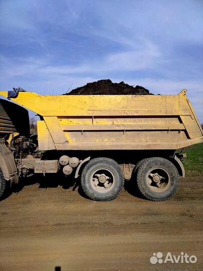 Земля плодородная чернозем грунт доставка 5/10 куб