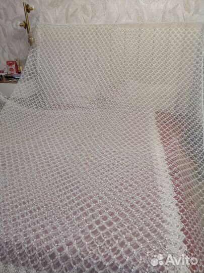 Тюль на шторной ленте 400х280