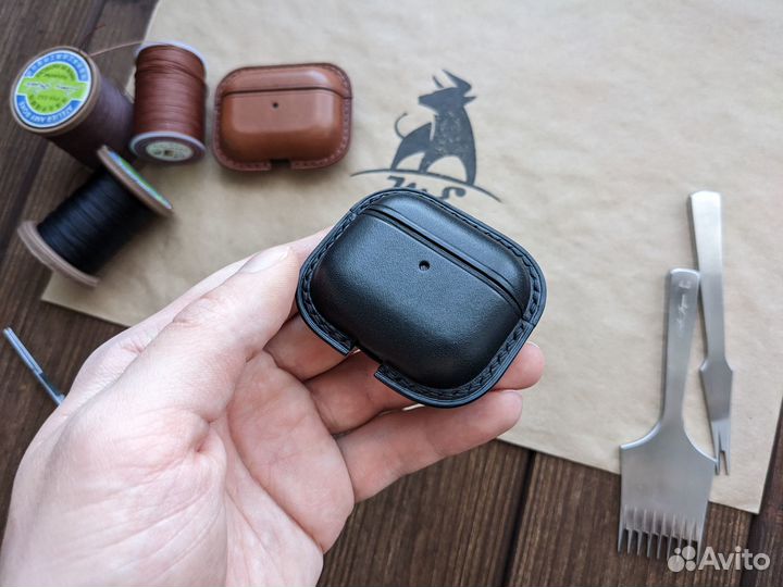 Чехол для AirPods 3 из натуральной кожи