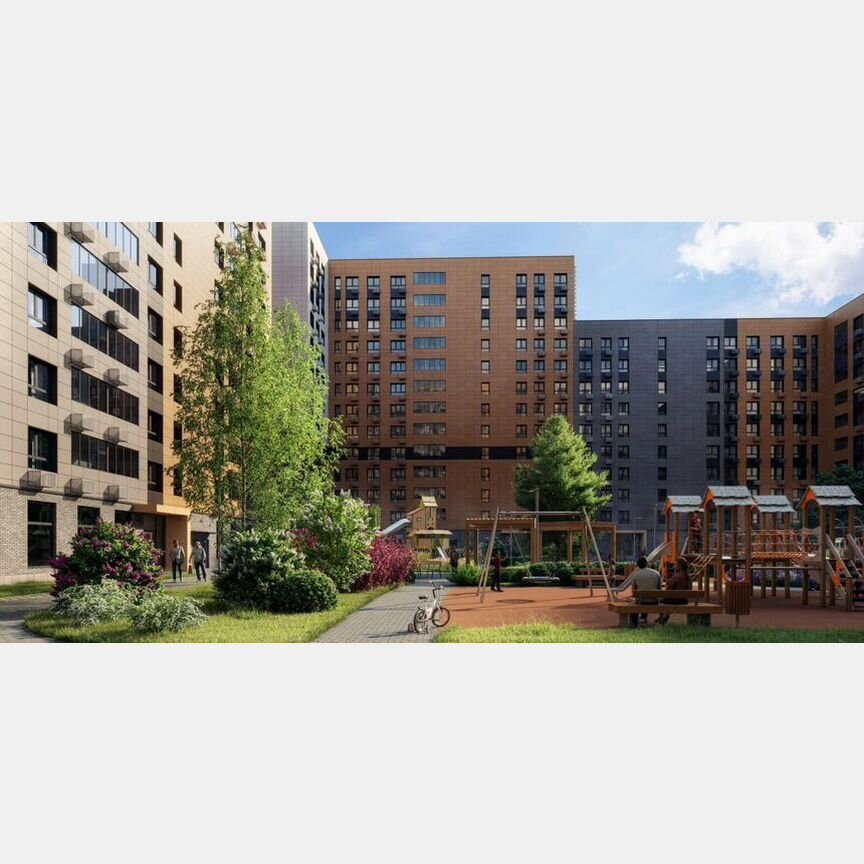 1-к. квартира, 29,9 м², 11/14 эт.