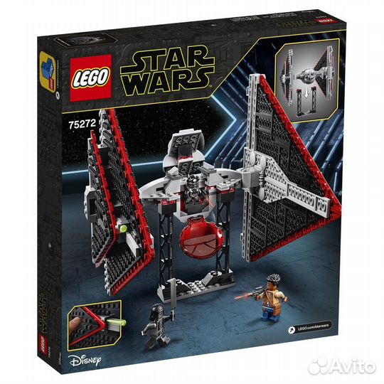 Новый Lego Star Wars 75272 Sith TIE Fighter
