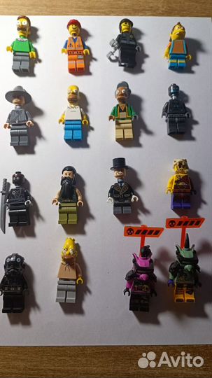 Lego минифигурки из разных серий
