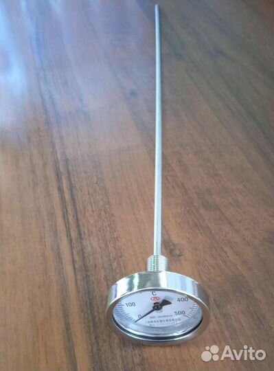 Термометр для русской печи, щуп 50 см