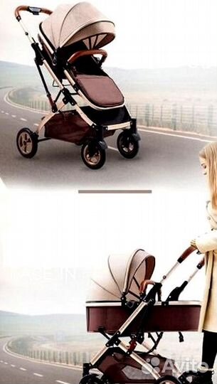 Удобная коляска для новорожденных 3 в 1