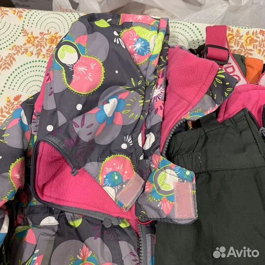 Полукомбинезон демисезонный для девочки 74