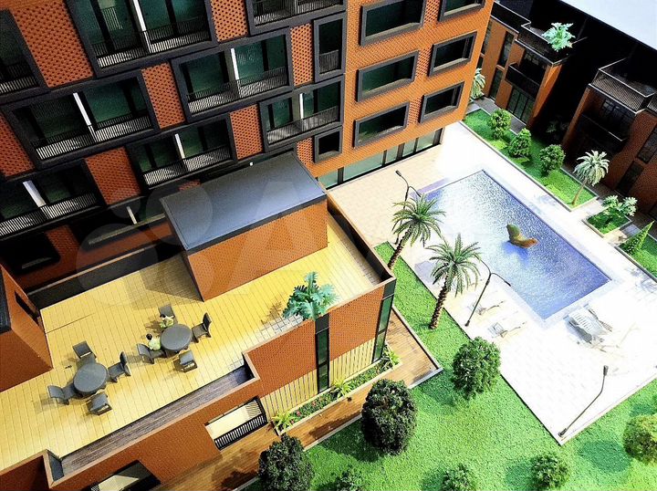 Квартира-студия, 27 м² (Грузия)