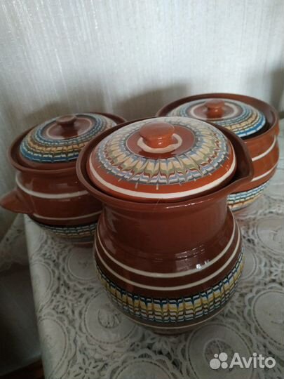 Новые горшки крынка керамика