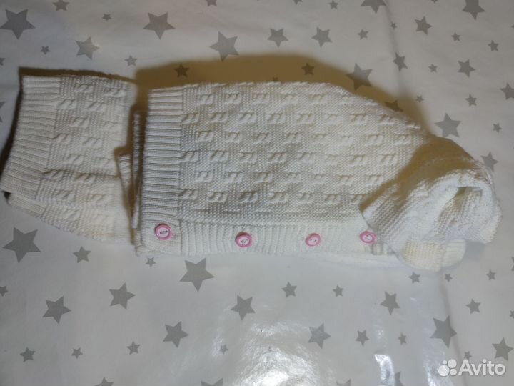 Вязаный костюм детский