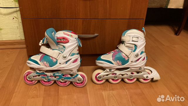 Роликовые коньки детские раздвижные