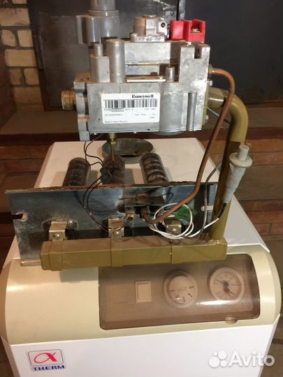 Газовая горелка с клапаном для котла Alpha Therm