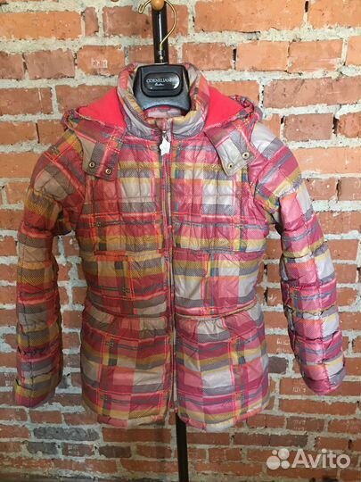 Пуховик для девочки 122