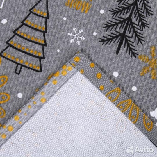 Покрывало 'Этель' Let it snow, 180*215 см, 100 хлопок