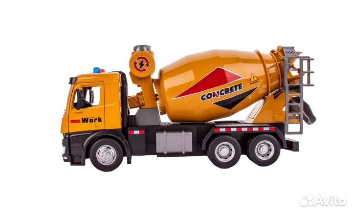 Машина KiddieDrive Бетономешалка свет звук 97009