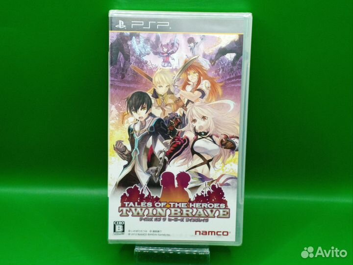 Tales of the Heroes Twin Brave PSP Sealed ntsc-j