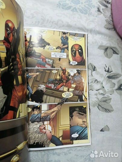 Дэдпул Человек-паук комикс