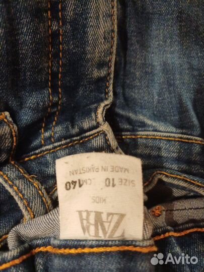 Джинсы zara 152см и джинсы lc waikiki 146-152 см