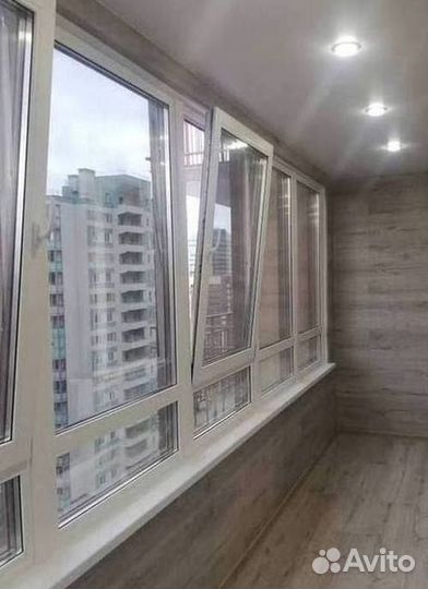 Остекление балкона