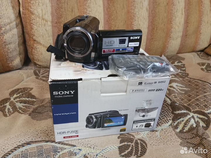 Видеокамера sony HDR- PJ50E