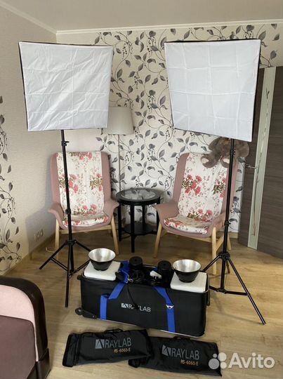 Фотостудия (софтбоксы, свет)