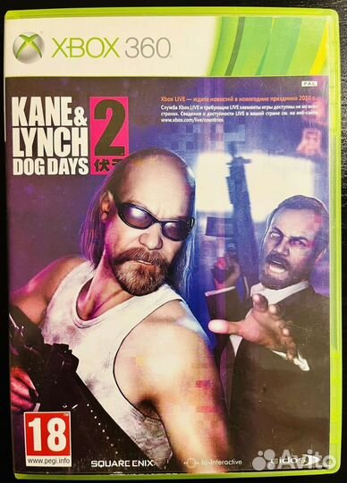 Kane & Lynch 2: Dog Days Xbox 360
