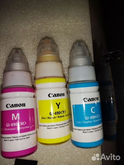 Canon bk bl490 краски