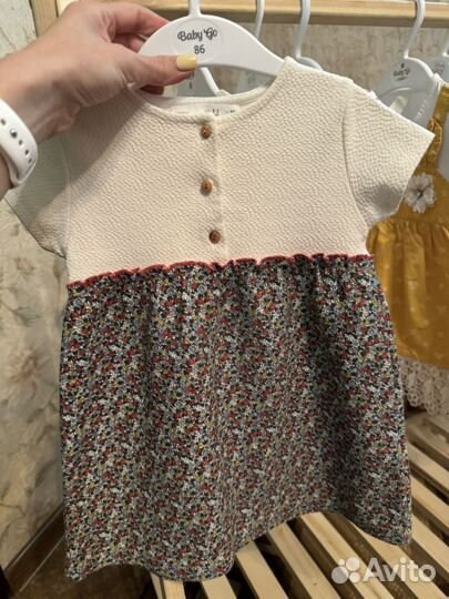 Платье для девочки Zara 2шт. 98 оригинал