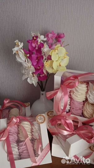 Зефир ручной работы и безе