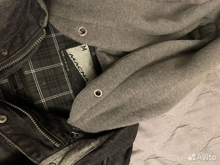 Мотокуртка macna westcoast джинсовая