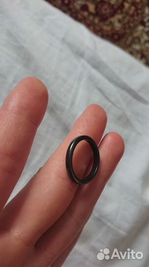 Кольцо из Гематита