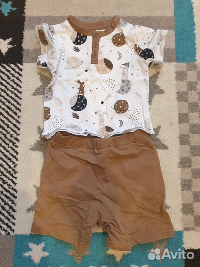 Пакет одежды на мальчика 86 92