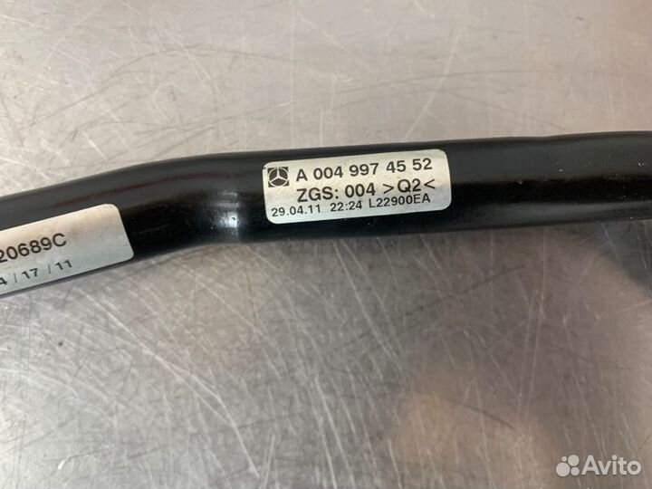 Шланг гидроусилителя Mercedes E-Class W212 M271