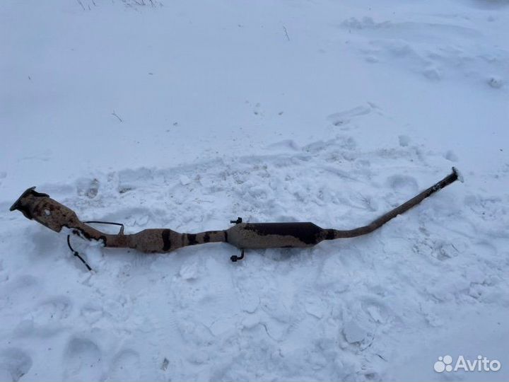 Глушитель в сборе Toyota Corolla E120 3zzfe 2003