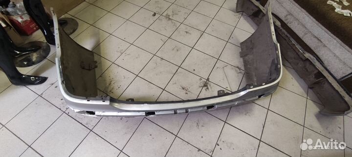 Задний бампер w220