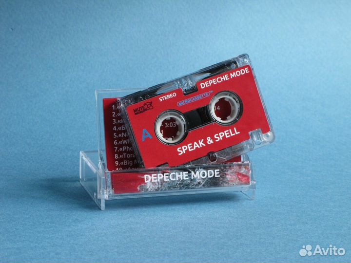 Микрокассета со стерео записью Depeche Mode