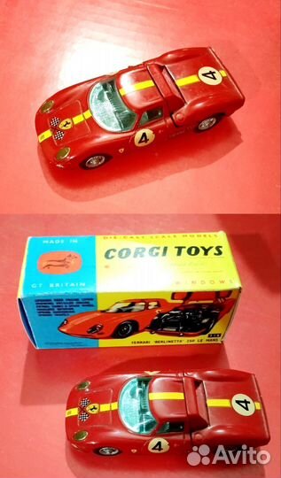 Модель Ferrari 250 Le Man's М 1/43 Corgi Toys