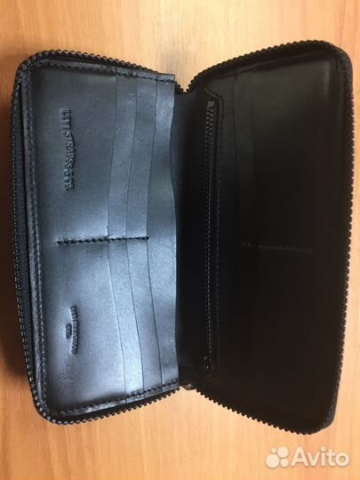 Мужское портмоне из натуральной кожи Levi's