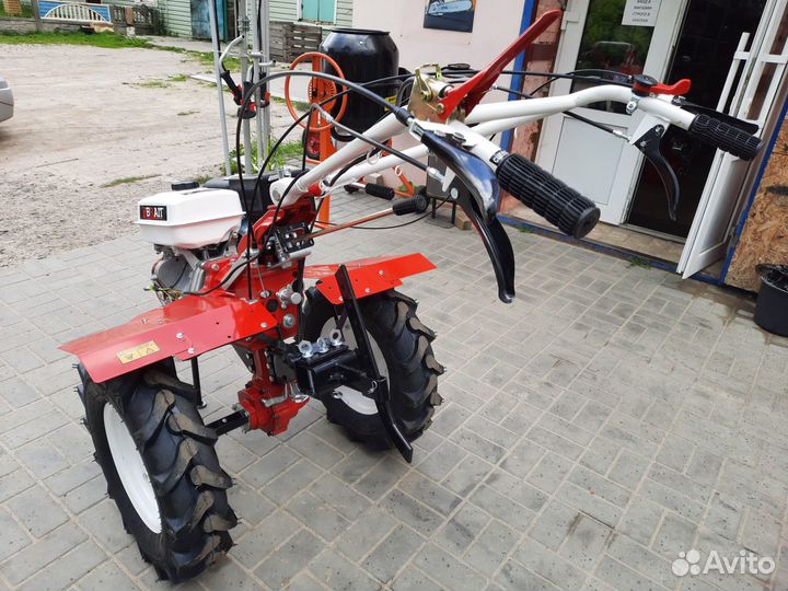 Мотоблок бензиновый brait BR-135geds 17 л.с MAX