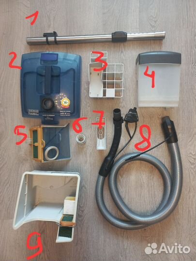 Моющий пылесос thomas twin tt на запчасти