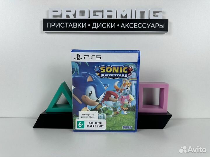 Sonic Superstars диск для Sony PS5