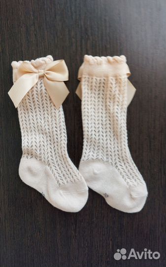 Комплект для девочки (боди носки бантик)