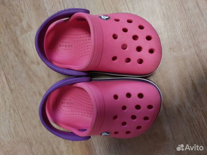 Crocs сабо для девочки c4